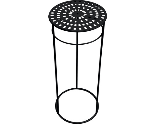 Lafiora plantentafel, 60 cm hoog, metaal, zwart