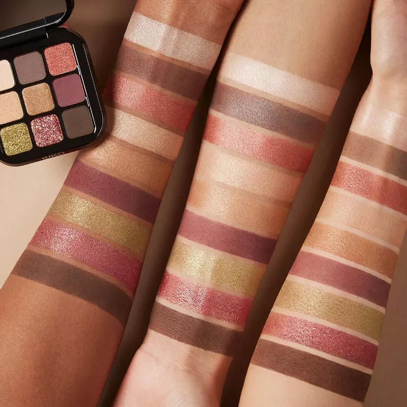 KIKO Milano Glamour Multi Finish Eyeshadow Palette 2,5 gr. - 03 Burgundy Notes