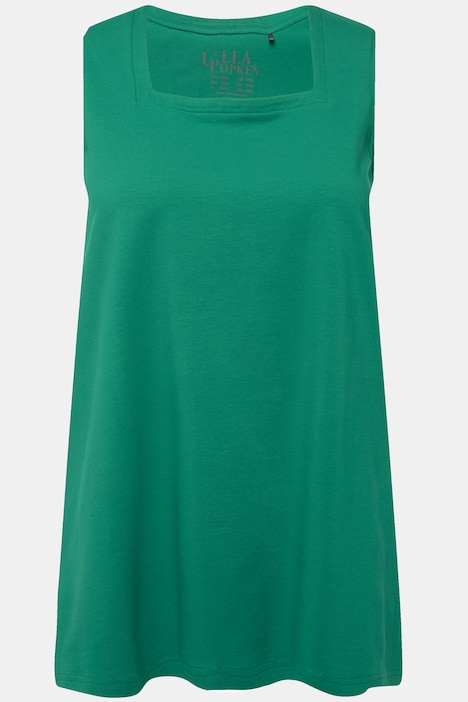 Longtop, Classic Fit, Carree-Ausschnitt, ärmellos