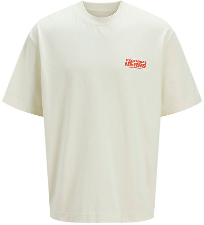 Jack & Jones T-Shirt - JcoInterlude - Sweet Mais m. Text