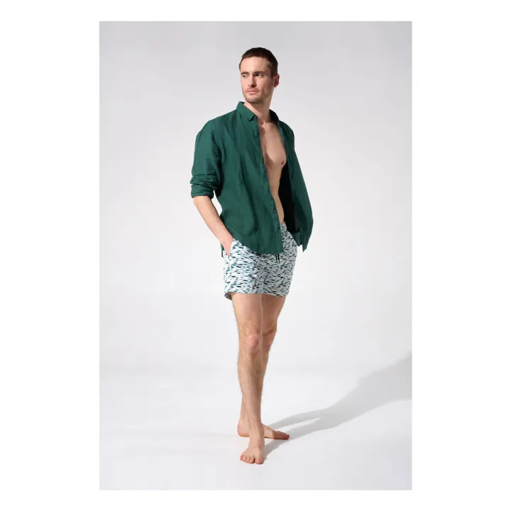 Apnée Short de Bain Glassy | Vert