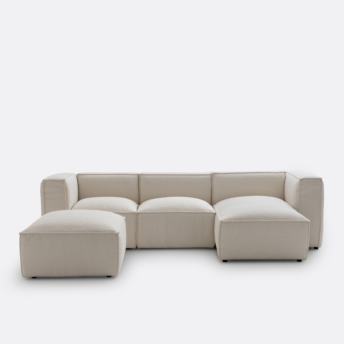 LA REDOUTE INTERIORS<br>Cadeira modular van boucle, Seven