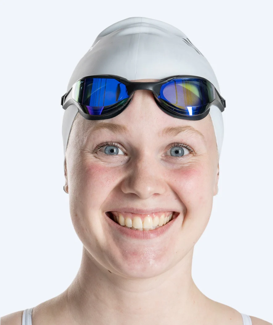 Watery svømmebriller - Instinct Elite Mirror - Sort/guld