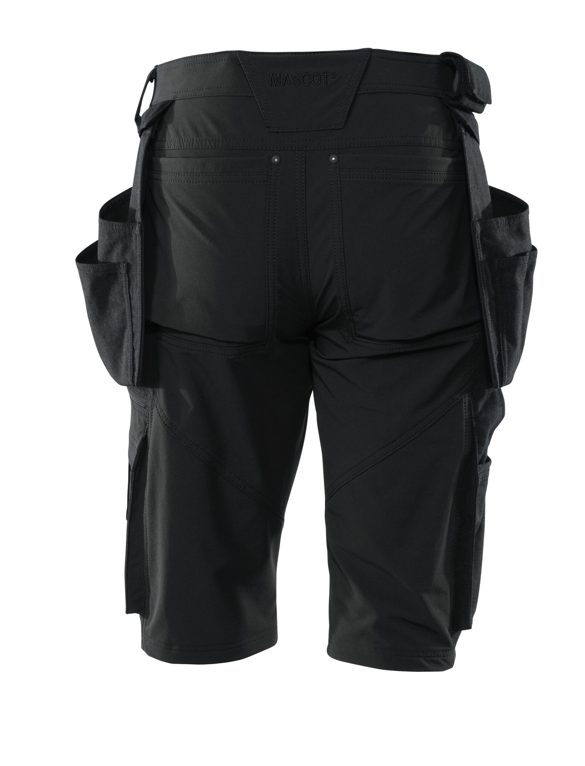 Mascot Advanced - Korte Werkbroek - Zwart - 42
