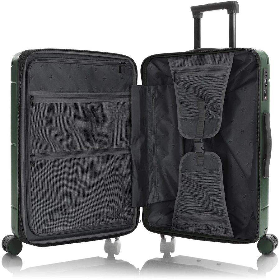 Heys Zen - 4-Rollen-Trolley M 66 cm erw. green