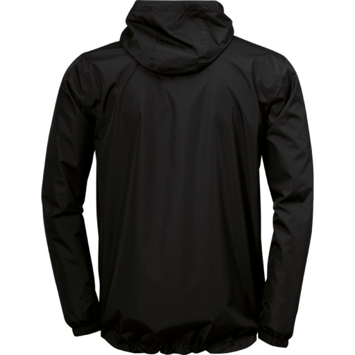 Jaqueta impermeável essencial Uhlsport, preta/branca