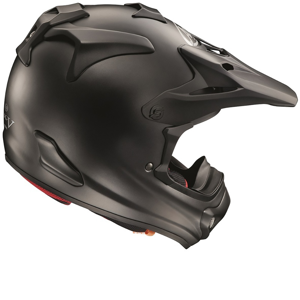 Arai - Casque MX-V Solid Frost Noir Mat
