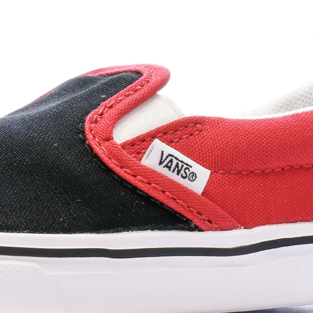 Vans Baskets Noir/Rouge Garçon Vans Comfy