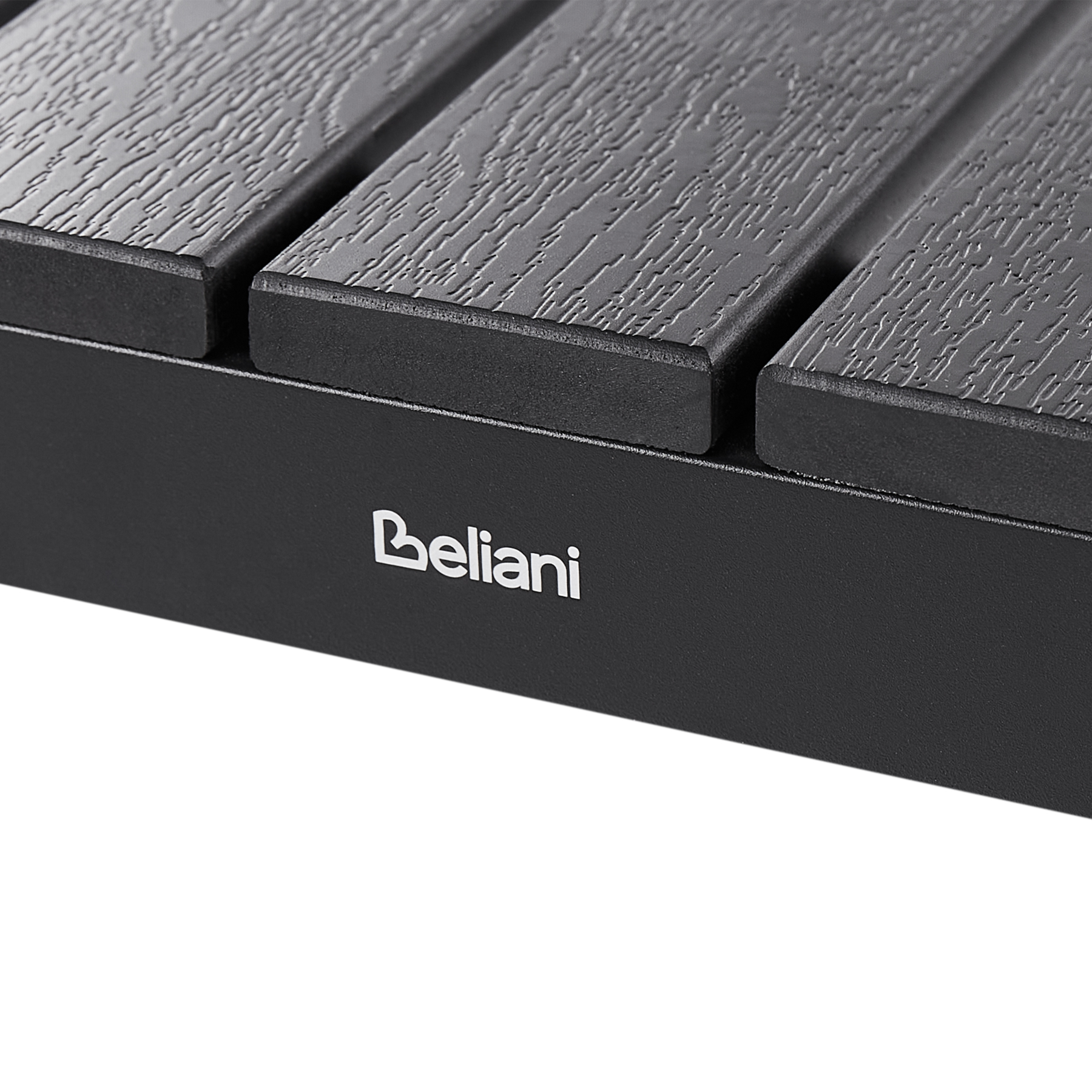 Beliani - NARDO  - Ligstoel - Zwart - Aluminium