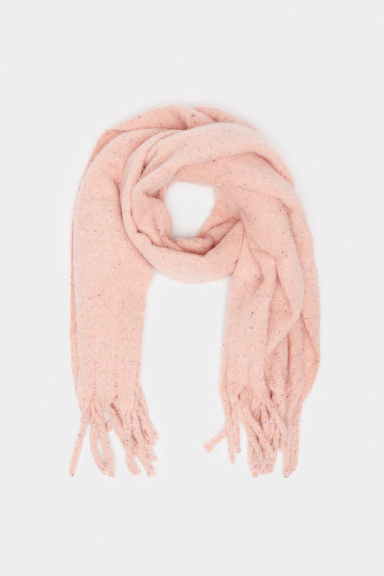 Cachecol rosa mesclado