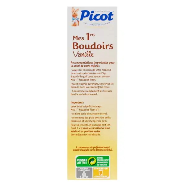 Picot My First Vanilla Boudoirs +8m 150g