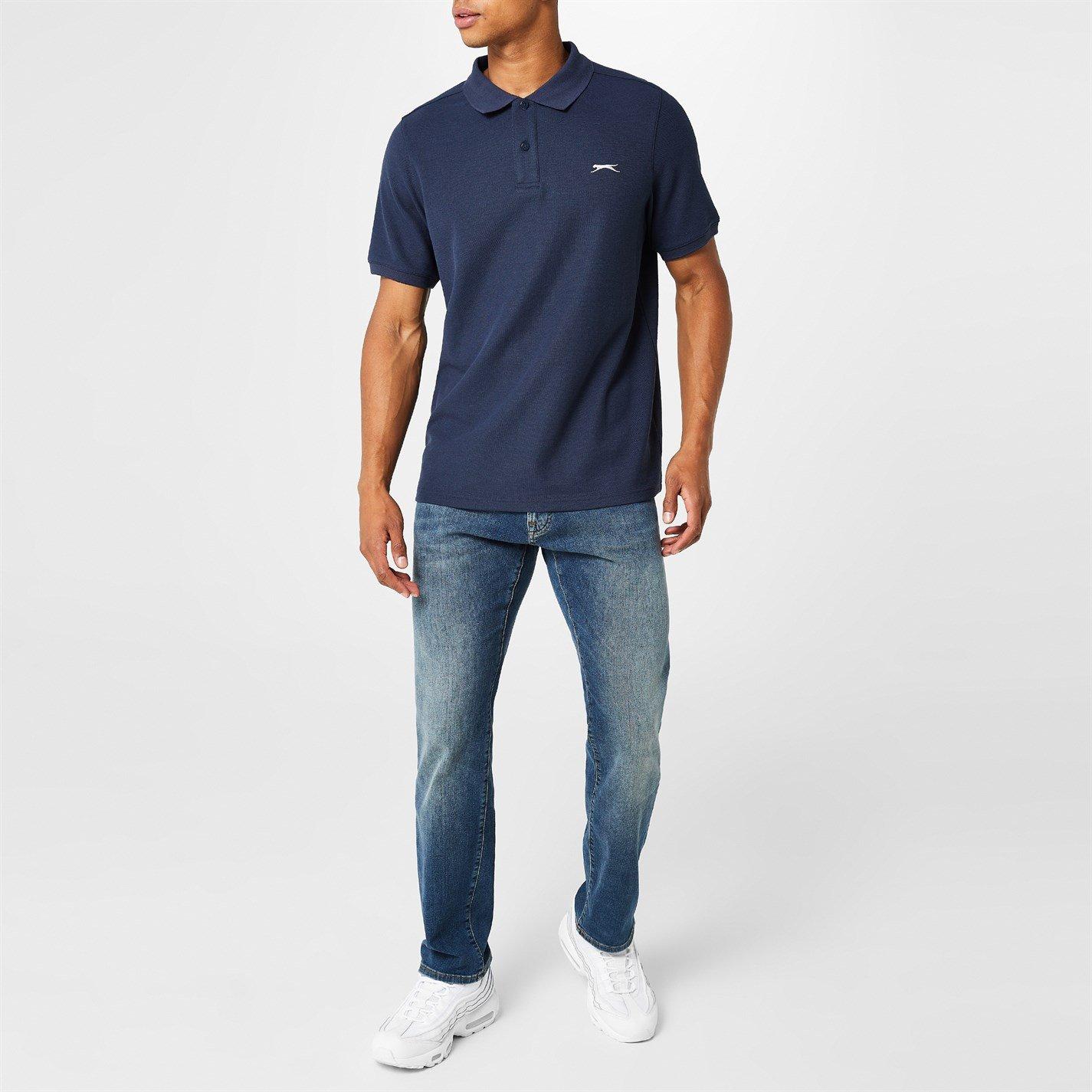 Slazenger Plain Polo Shirt Mens