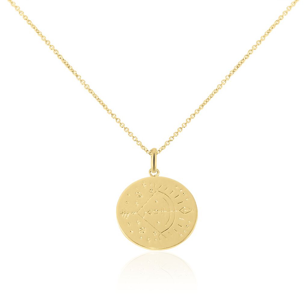 Collier Astro Plaqué Or