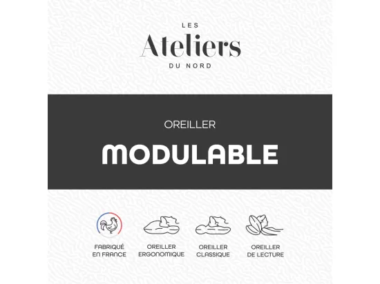 Oreiller modulable 60x60cm