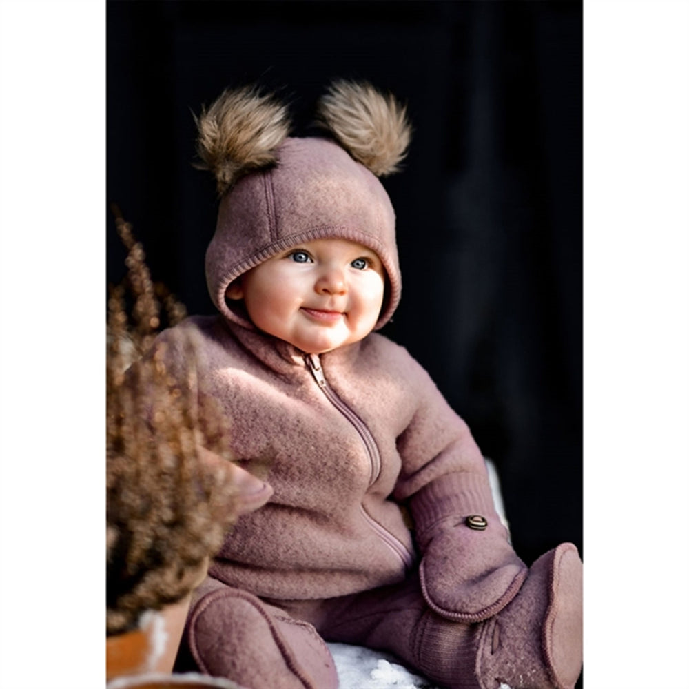 Uld Baby Heldragt Burlwood - Mikk-Line