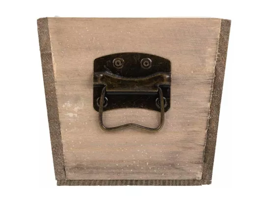 Tiroir en bois marron 25x13x12h