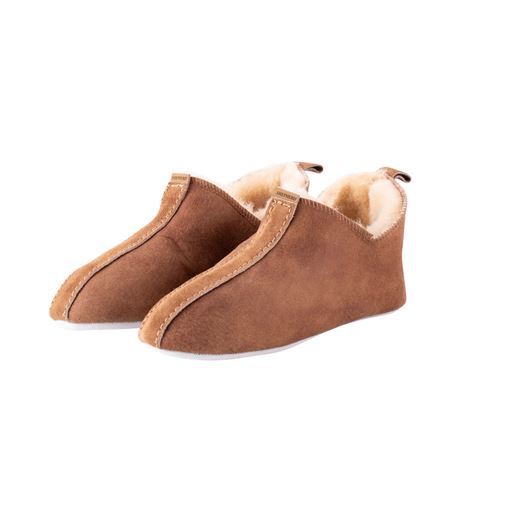 Shepherd Of Sweden Henrik Slippers, Antique Cognac, 45