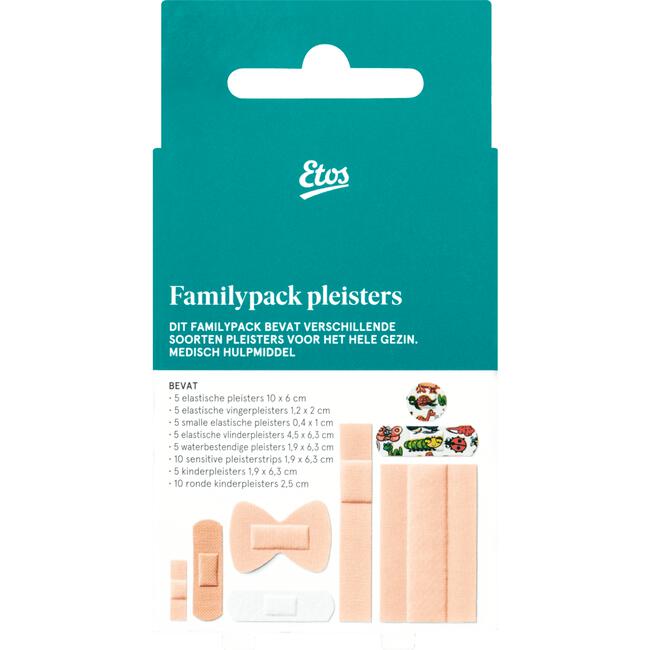 Etos Family Pack Pleisters 50 stuks