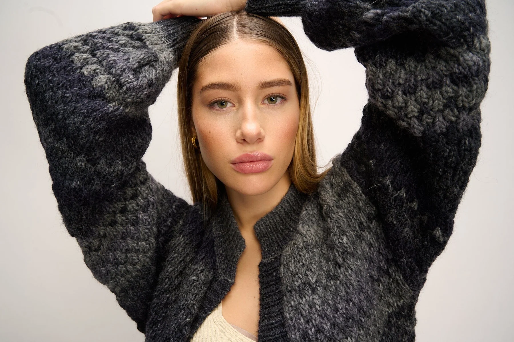 Noella Gio Cardigan black mix