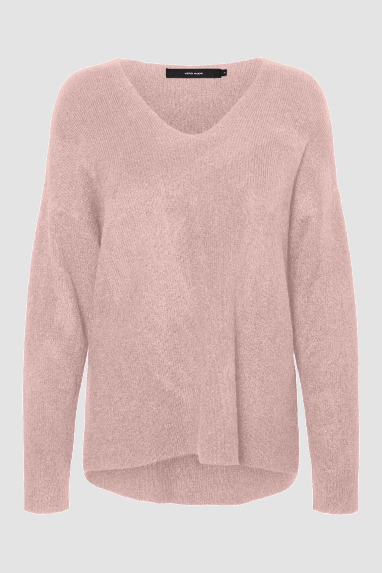 Camisa básica de malha - Rosa