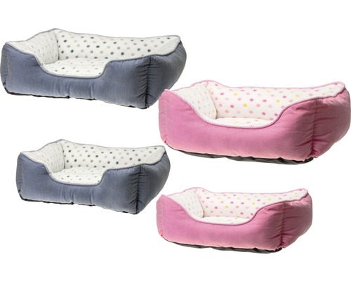 Karlie Dots bed 47 x 39 cm roze