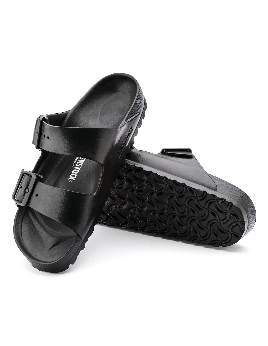 birkenstock mules femme arizona eva caoutchouc noir