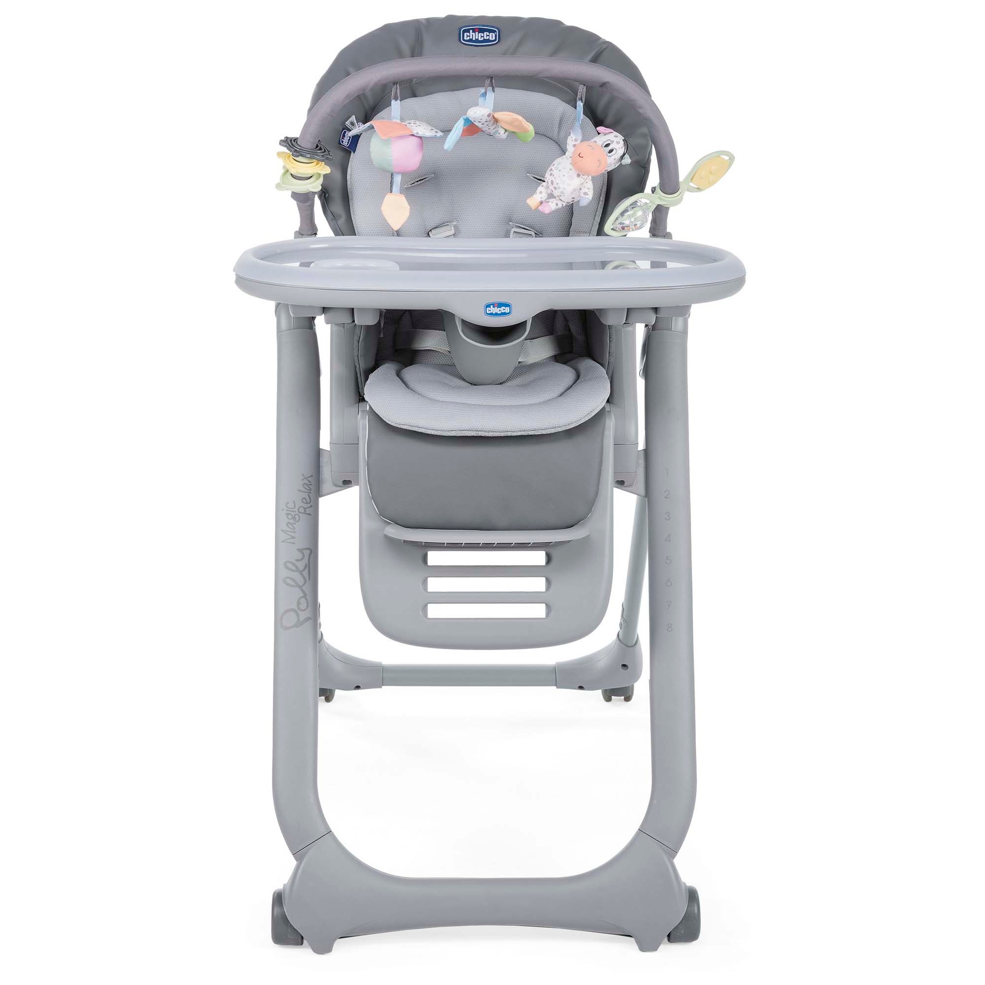 Chicco kinderstoel Polly Magic Relax grijs - Prénatal
