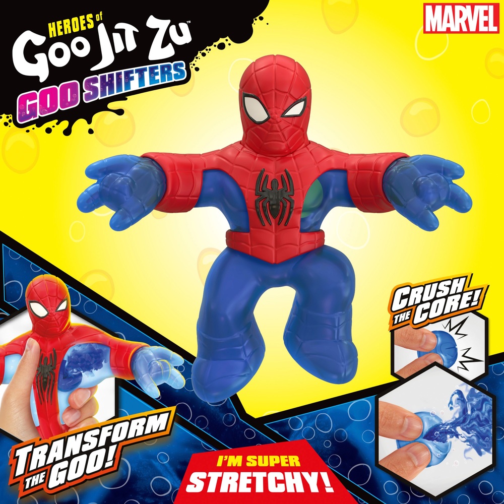 Heroes of Goo Jit Zu Marvel Goo Shifters - Blue Strike Spider-Man