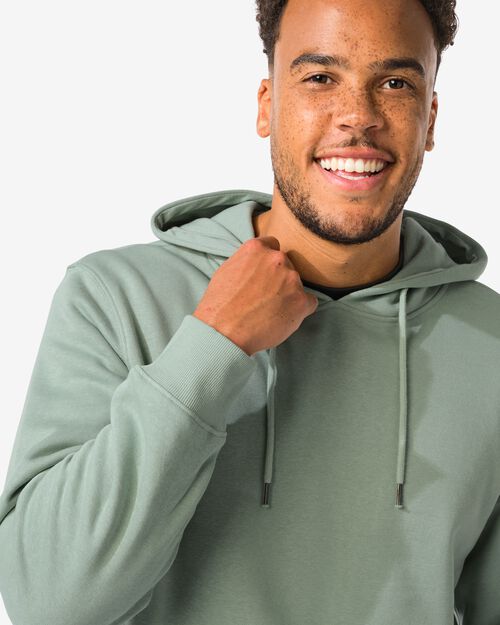 hoodie homme vert
