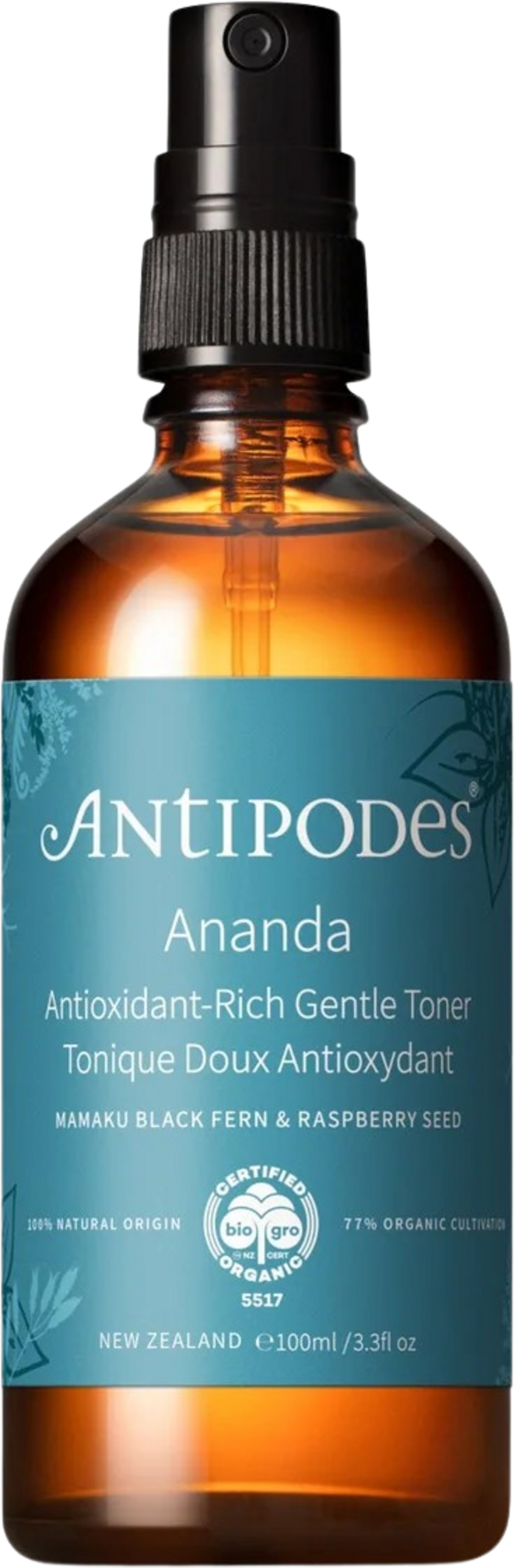 Antipodes  Ananda Antioxidant-Rich Gentle Toner, 100 ml