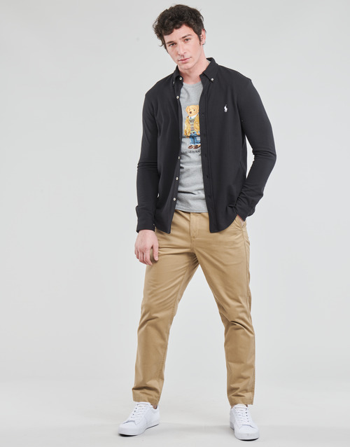 Polo Ralph Lauren - PANTALON CHINO PREPSTER AJUSTABLE ELASTIQUE AVEC CORDON INTERIEU Beige