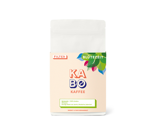 KABO - Blütezeit Filterkaffee - 250 g Ganze Bohne