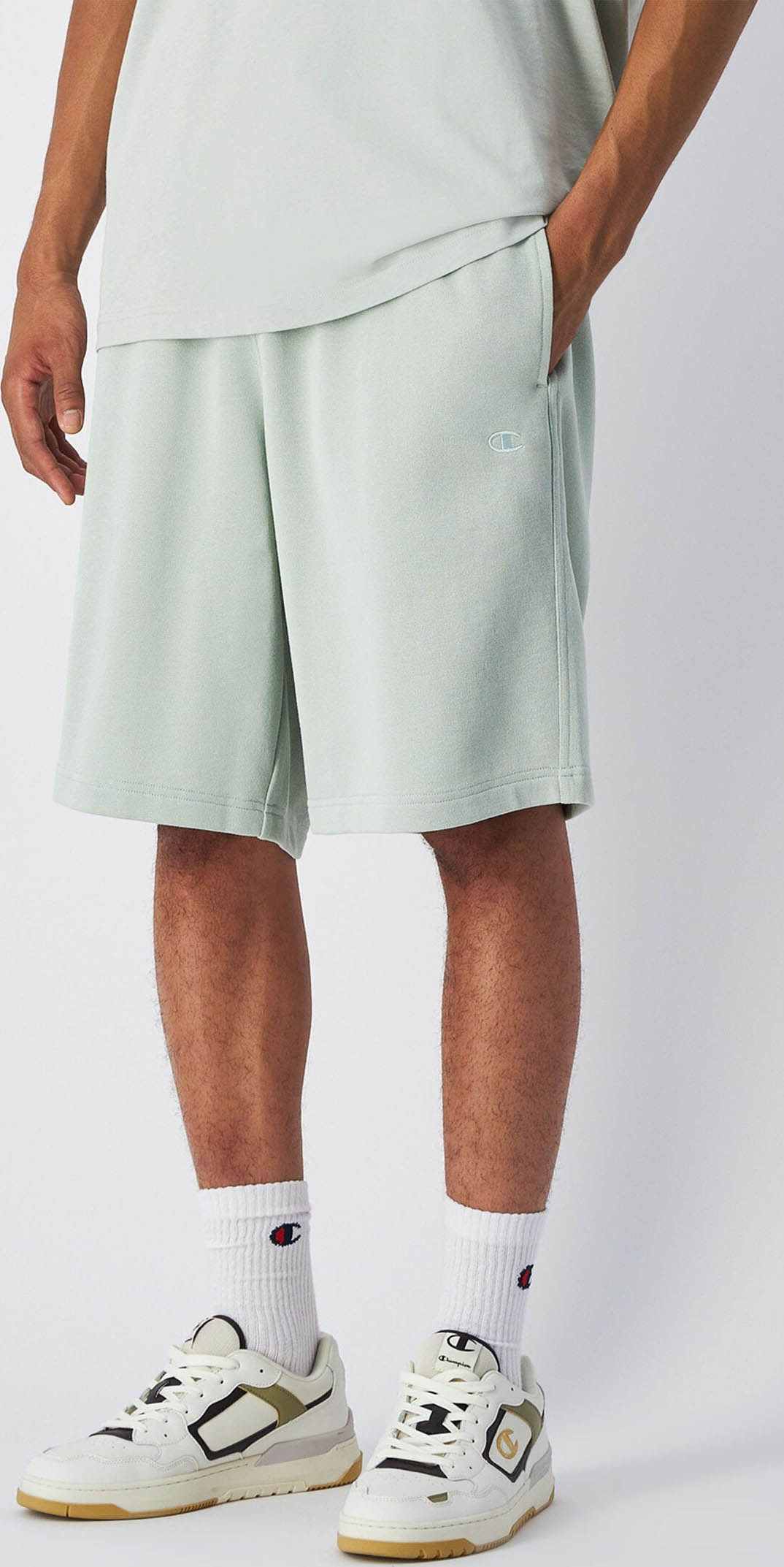 Tonal Authentic Long Bermuda Shorts Herre Clever Sage