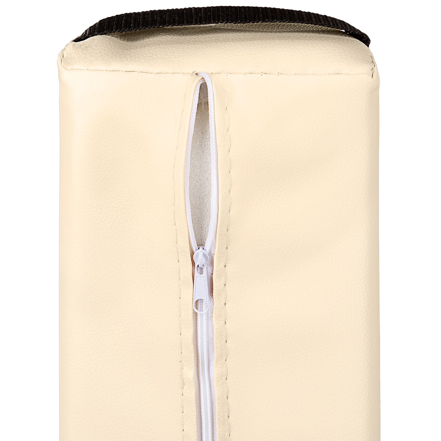 tectake® Massage Lagerungsrolle, Halbrolle für Nacken oder Knie, leichte Reinigung, 64 x 14 x 8 cm
