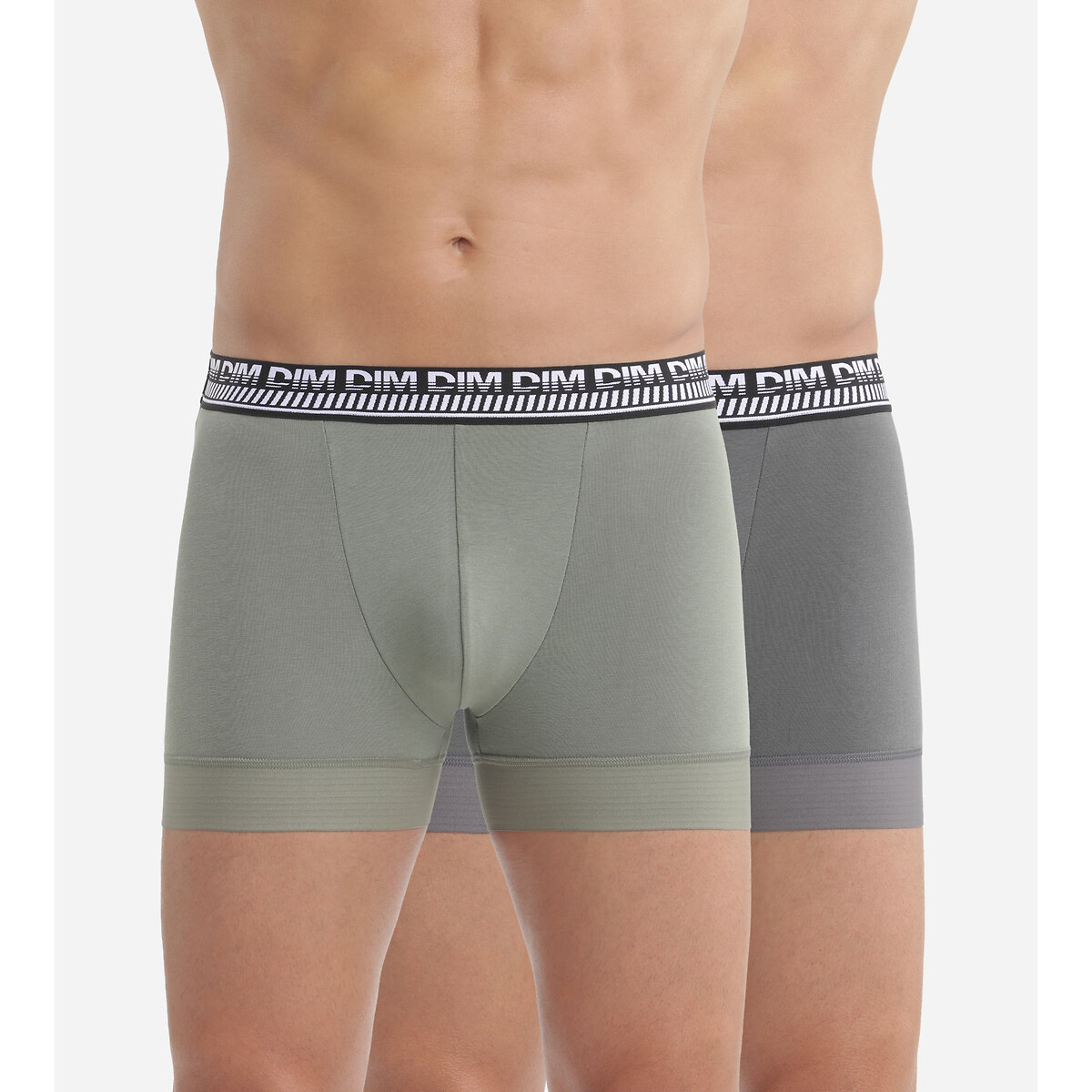 Conjunto de 2 cuecas boxer 3D Flex Stay&Fit