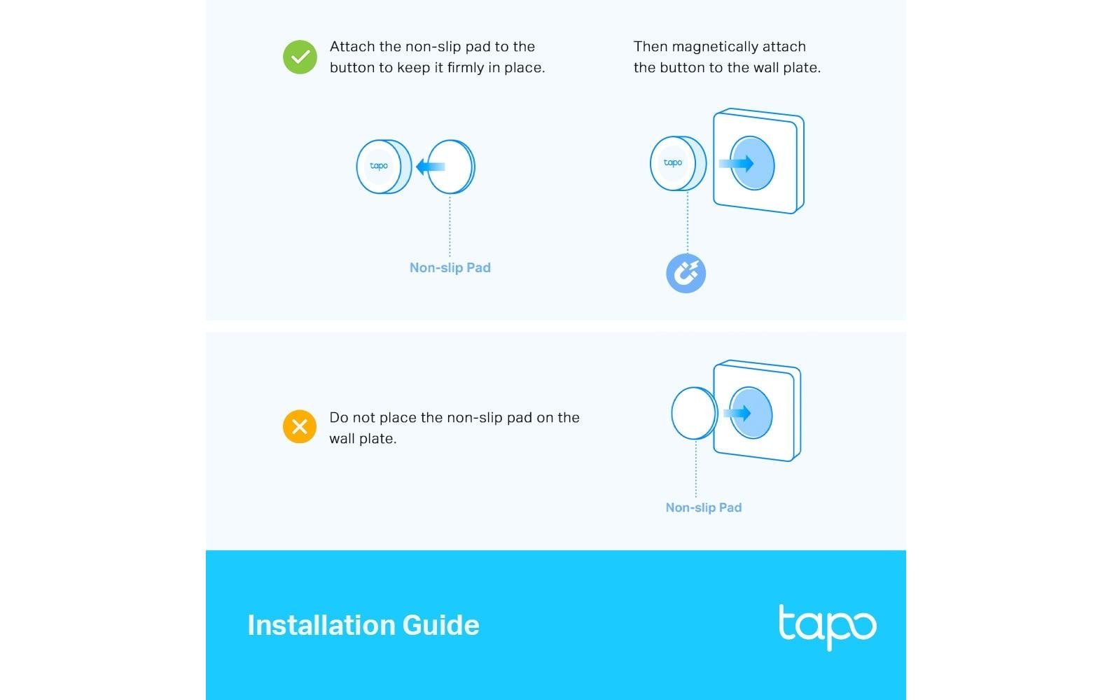 Smart Dimmer Switch Tapo S200DPraktische Kontrolle über Ihre intelligente Beleuchtung – Tapo Smart Remote Dimmer Schalter