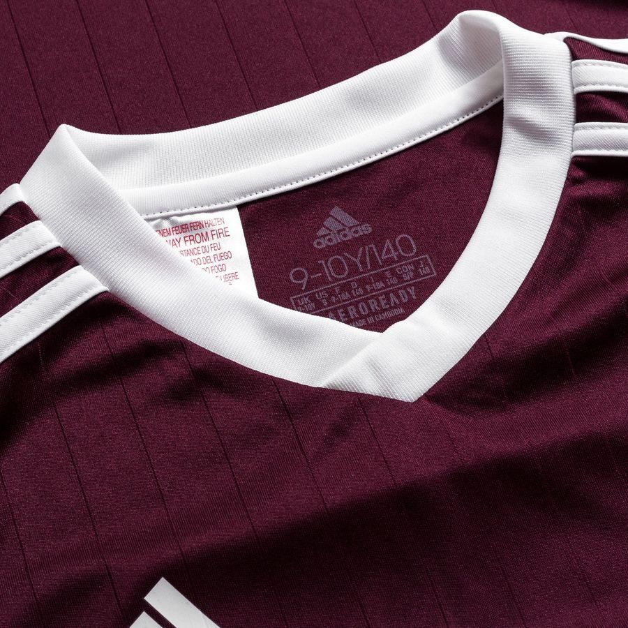 adidas Maillot Tabela 18 - Bordeaux/Blanc Enfant