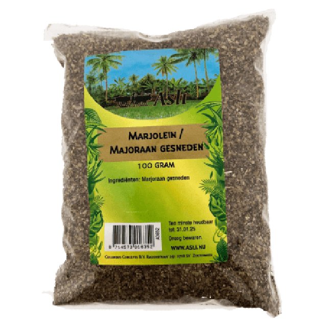 Asli Marjolein / Majoraan Gesneden 100g