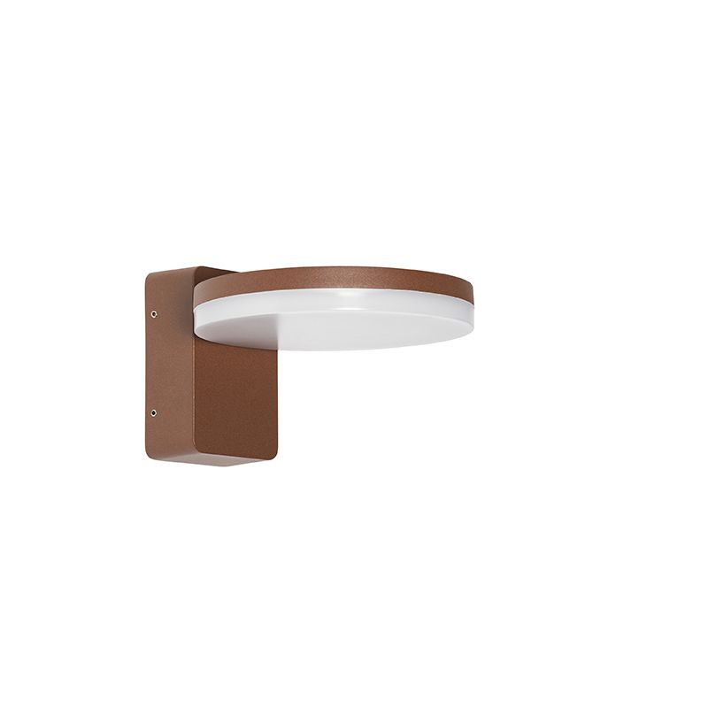 Moderne buiten wandlamp roestbruin incl. LED IP54 - Esmee