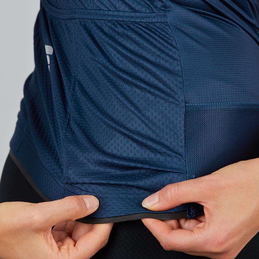 Sportful Evo Fietsshirt Korte Mouwen Blauw Dames