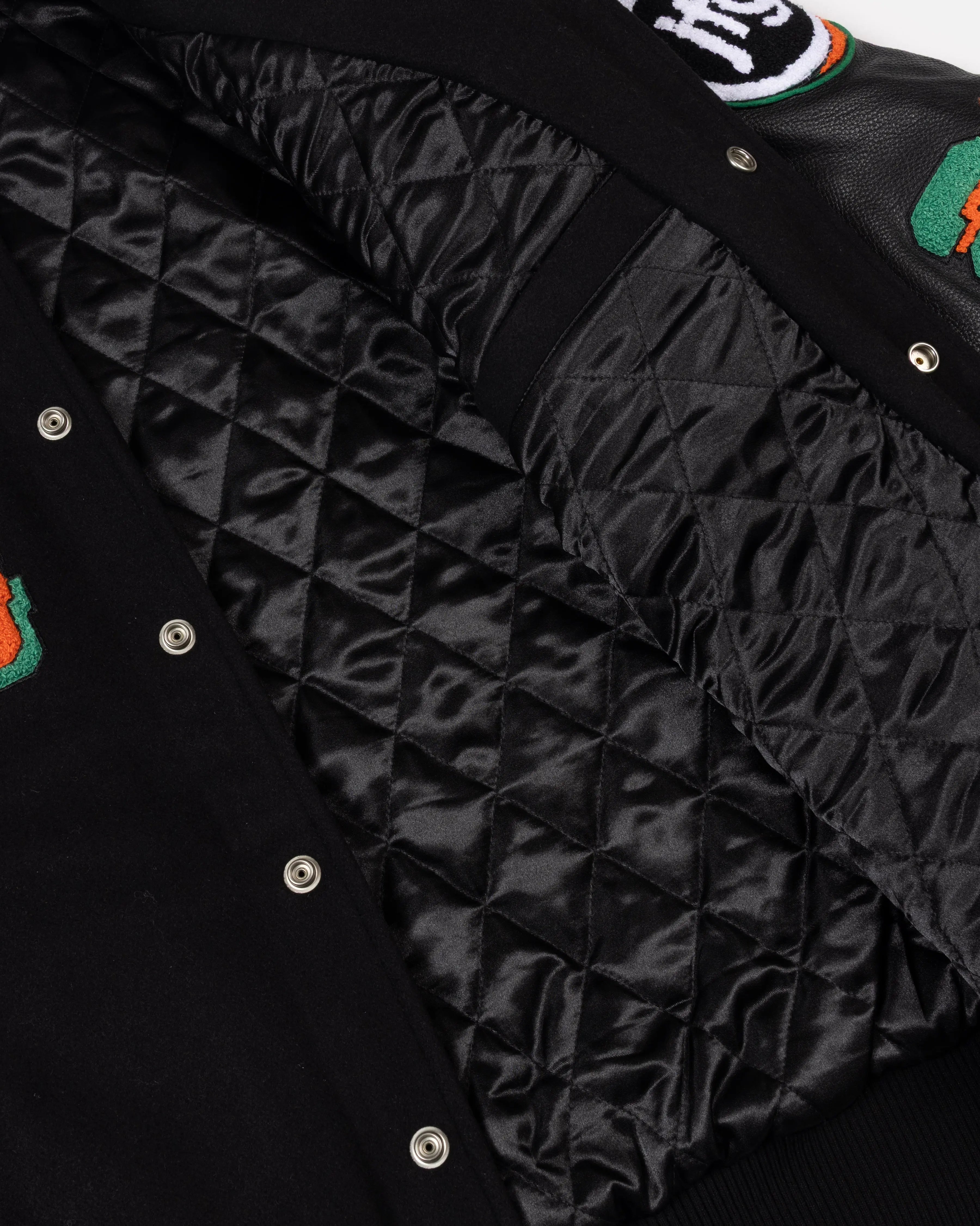 Patta x Joe Freshgoods Varsity Jacket (Black)