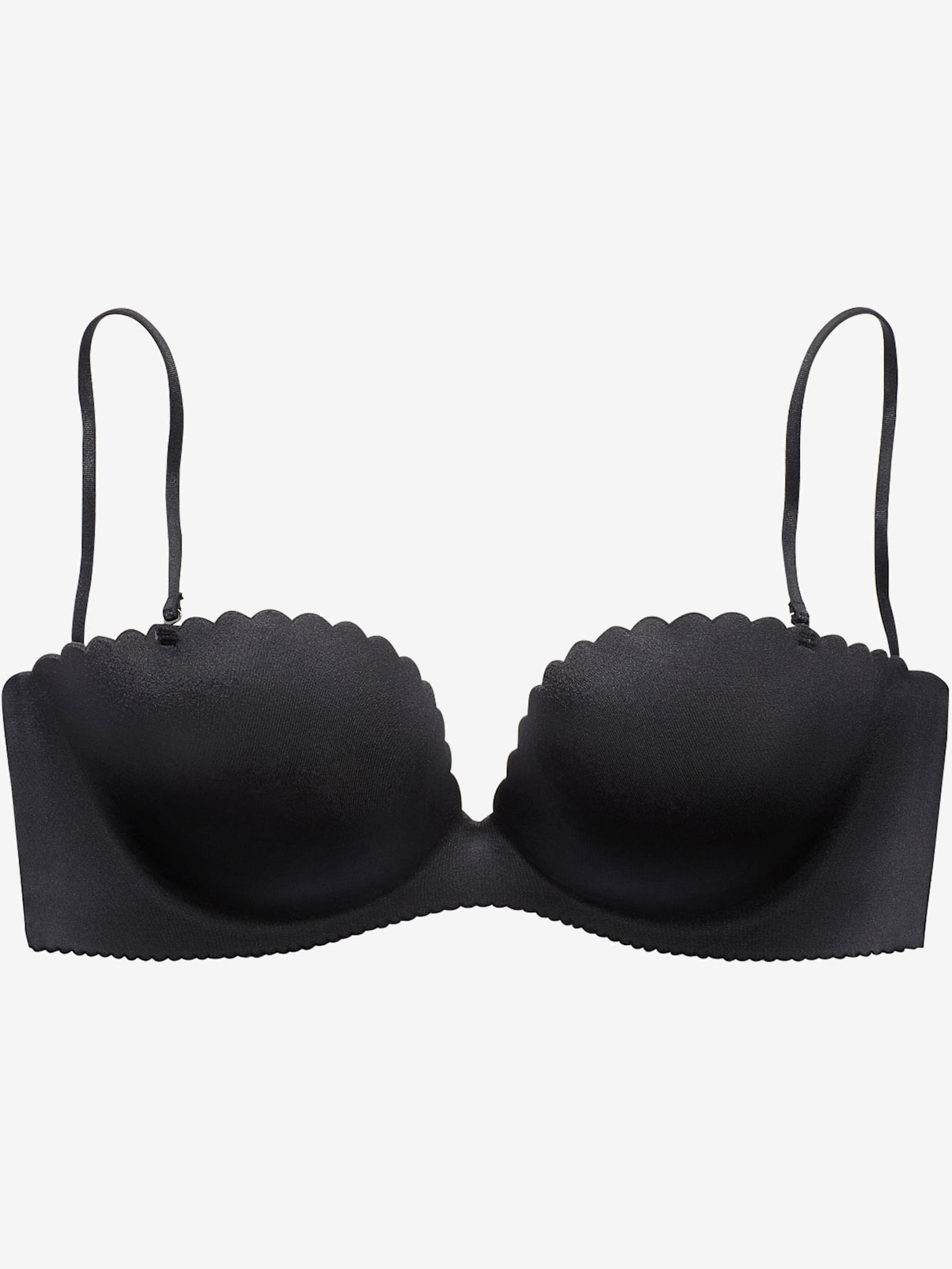 Soutien-gorge push-up soutien-gorge balconnet sans coutures confortable avec bords ondulés