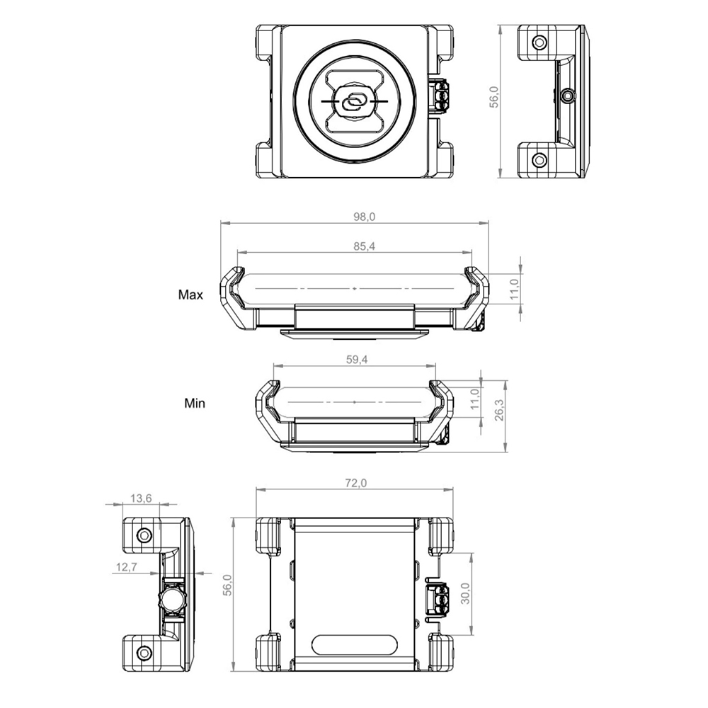 SP Connect - Pince universelle - Universal Phone Clamp
