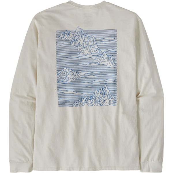 T-shirt PATAGONIA L/S STRATASPIRE RESPONSIBILI-TEE BIRCH WHITE