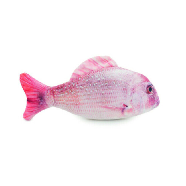 Jouet poisson Rosewood rempli d'herbe à chat