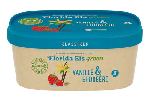 Florida Eis Vanille & Erdbeere