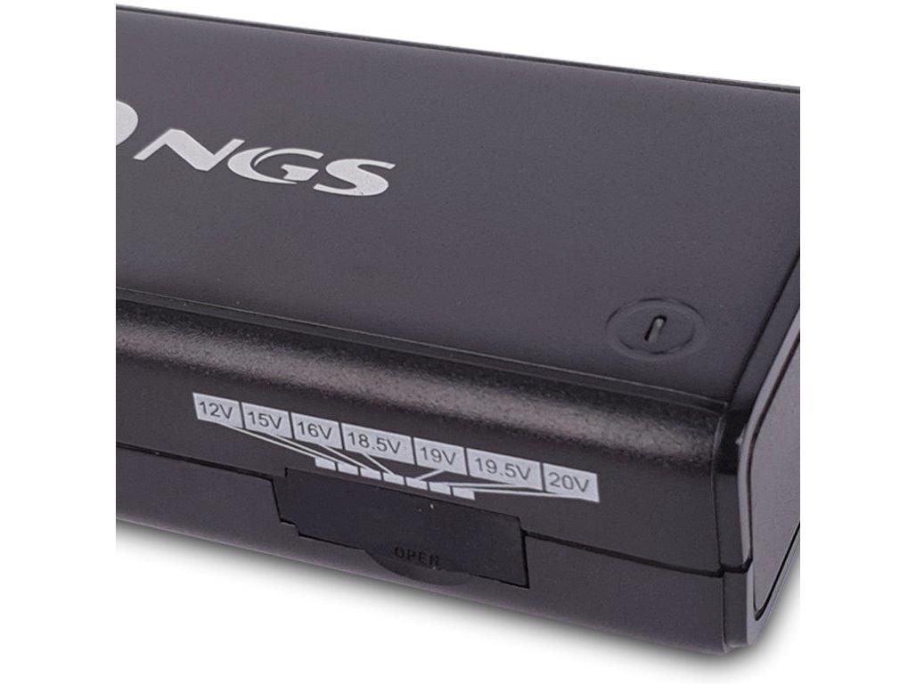 CARREGADOR UNIVERSAL NGS BAN 90W 11 CONECTORES