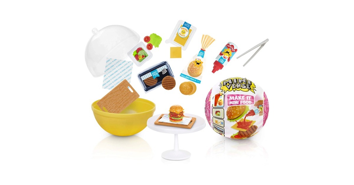 MGA EntertainmentMiniverse - Make It Mini Food Diner Series 3 Knutselen  (Assortiment product)
