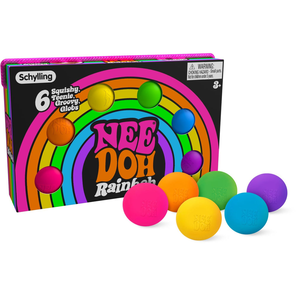 Køb NeeDoh Teenie Rainbow 6-Pak
