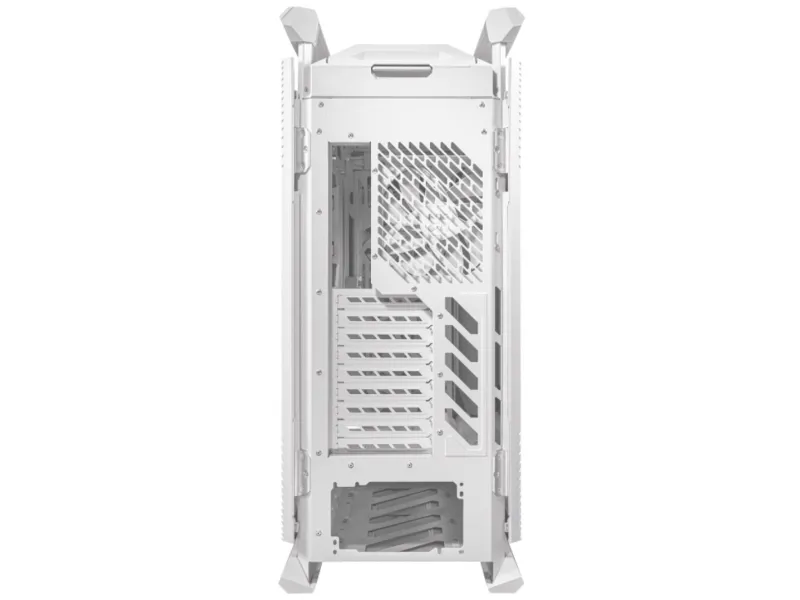 ASUS ROG Hyperion GR701 - FT gaming - udvidet ATX - sidepanel med vindue (hærdet glas) - ingen strømforsyning - hvid - USB/Lyd